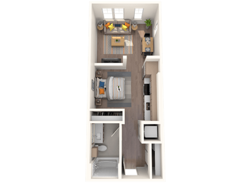 6015 N Interstate Ave. Studio-2 Beds Apartment for Rent - Photo Gallery 33